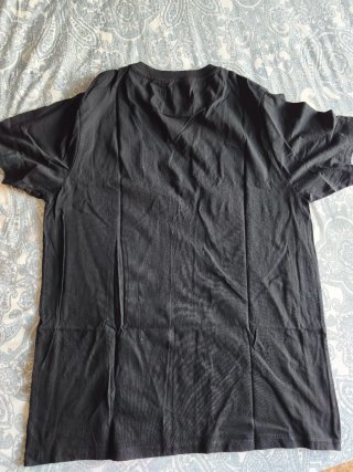 Camiseta AC/DC Back in Black Pull&Bear Negra