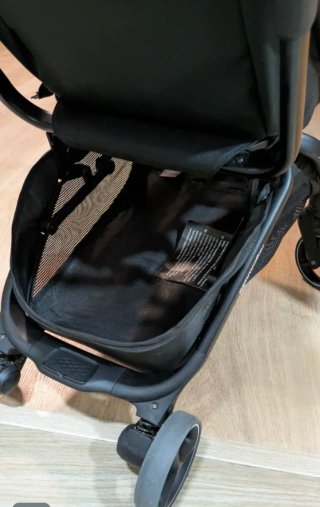 Silla de paseo negra