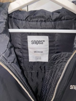 Chaquetón impermeable Snipes negra