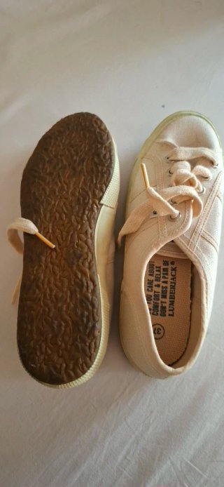 Sneakers donna beige taglia 37