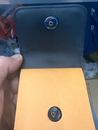 TOD'S Phone Pouch Pelle Nera Nuovo