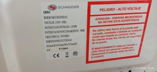 Microondas Schneider