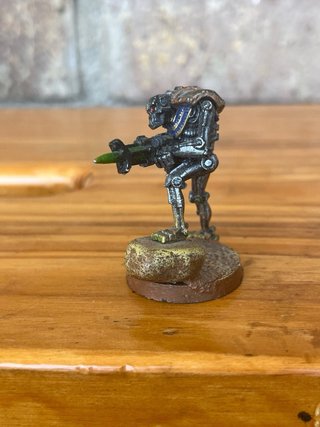 Guerrero Necron Metal Plomo 2a edición 40k