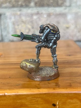 Guerrero Necron Metal Plomo 2a edición 40k