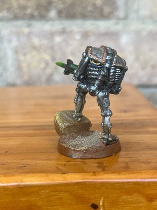 Guerrero Necron Metal Plomo 2a edición 40k