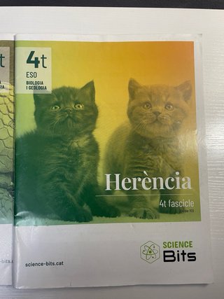 Fascicles Biologia i geologia 4 ESO Science Bits