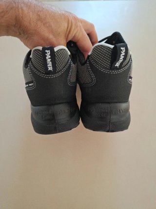 Zapatos de seguridad Panter Hombre Negro/Gris