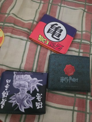 Carteras Dragon Ball y Harry Potter