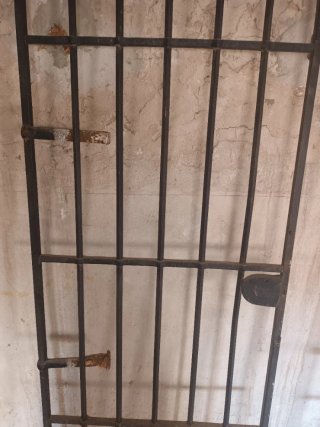 Doble puerta hierro forjado macizo