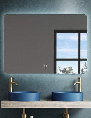 Espejo LED antivaho Coycama Verona 70x80 NUEVO
