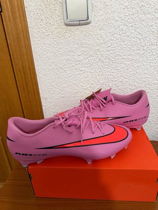 Zapatillas Fútbol Nike FG/AG Rosa/Rojo Talla 42
