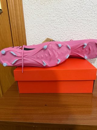 Zapatillas Fútbol Nike FG/AG Rosa/Rojo Talla 42