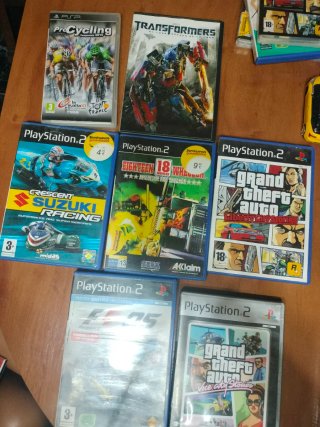 Lote de juegos PlayStation 2