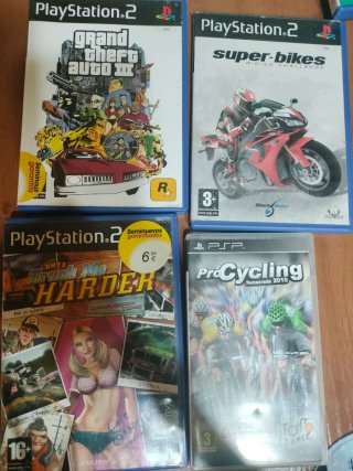 Lote de juegos PlayStation 2