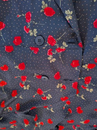 Mono corto estampado flores