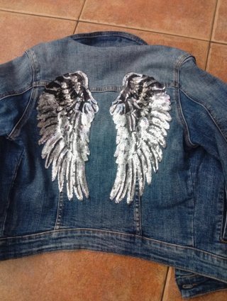 Chaqueta tejana chica Talla S