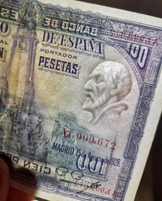 🇪🇸 Billete 100 Pesetas 1928