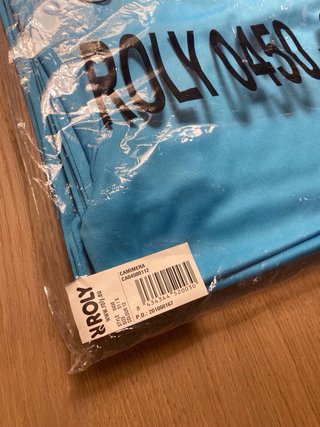 Pack 5 Camisetas Roly Talla S Azul