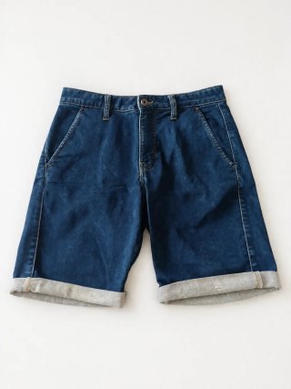 Piratas Vaqueros Bershka Azul