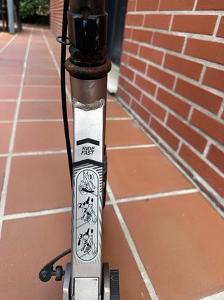 Patinete plegable