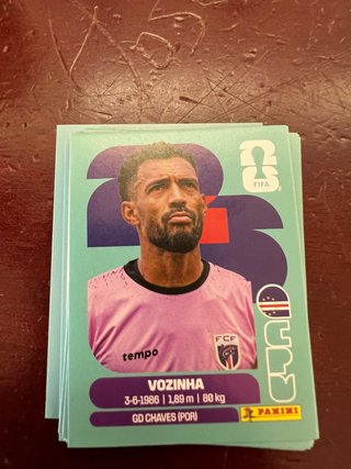 Cromo Mundial Vozinha Portero Cabo Verde