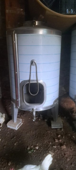 Cubas de acero inoxidable 1000L