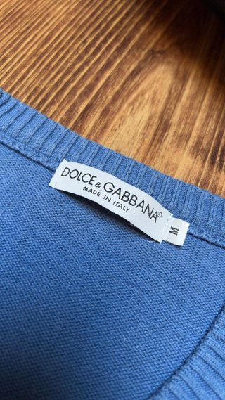 Jersey Dolce & Gabbana Rayas V-Neck Talla M