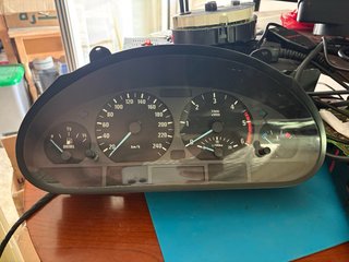 Cuadro instrumentos BMW E46 Ocean blue