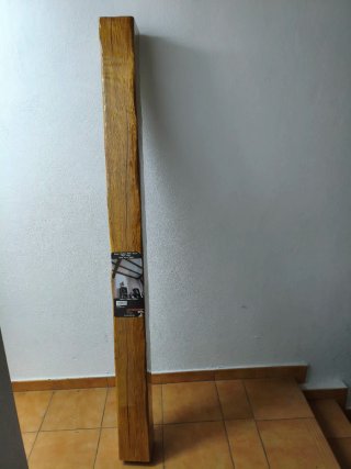 Viga roble miel 15x15 cm x 2 m