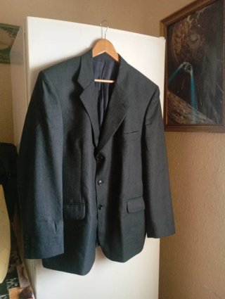 Chaqueta elegante gris