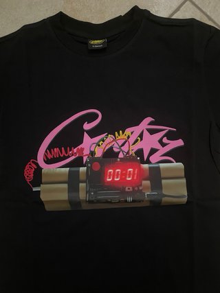 Maglia Corteiz Nera No Time 4Luv L