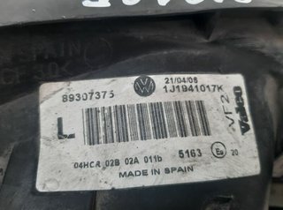 1168018 faro 1j1941017k volkswagen golf iv berlina