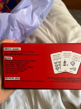 Juego Enigmas Matemáticos Edición Lujo
