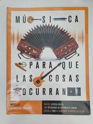 Libro Música II Secundaria Edelvives