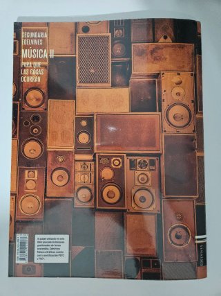 Libro Música II Secundaria Edelvives