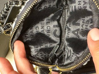 Borsa Chanel tracolla pelle nera