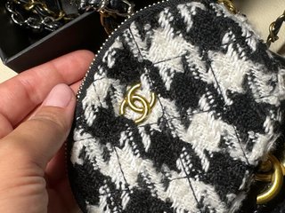 Borsa Chanel tracolla pelle nera