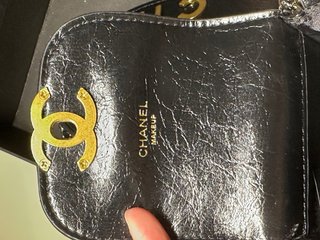 Borsa Chanel tracolla pelle nera