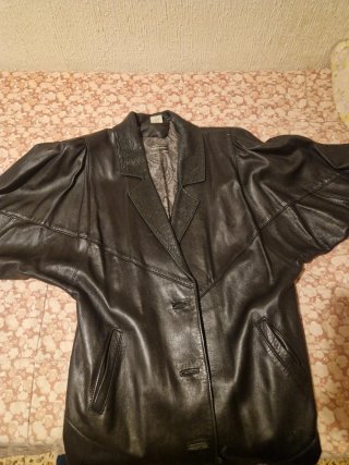 Chaqueta Larga Mujer Cuero MARTINEBRON Vintage