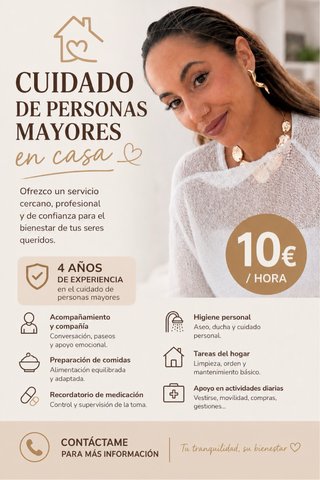 Cuidado de personas mayores a domicilio