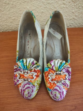 Zapatos Fiesta/Fallera Talla 35/36