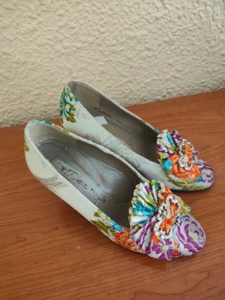 Zapatos Fiesta/Fallera Talla 35/36