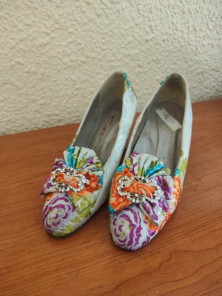 Zapatos Fiesta/Fallera Talla 35/36