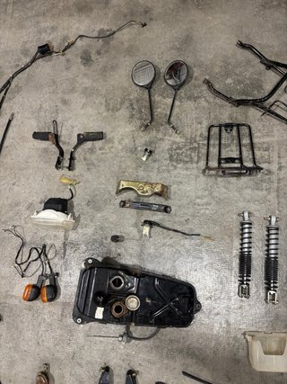 Despiece Scoopy 75 - Piezas Varias