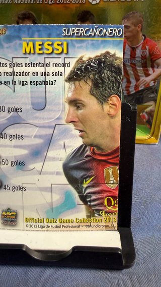 Messi Super Cañonero Liga BBVA MC 2013