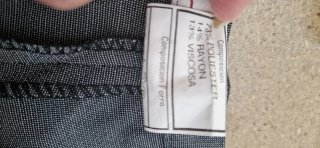 Pantalón señora gris Mellachia talla 48
