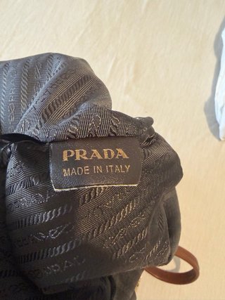 Bolso Prada Piel Serpiente Marrón