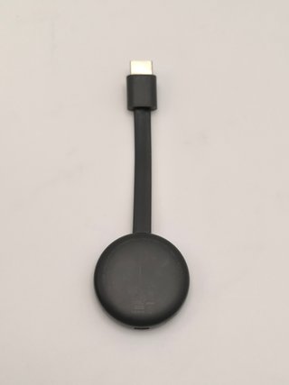 Google Chromecast 3 con caja y cargador Genérico