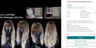Peluca Lush Wigs Balayage Rubio Frío