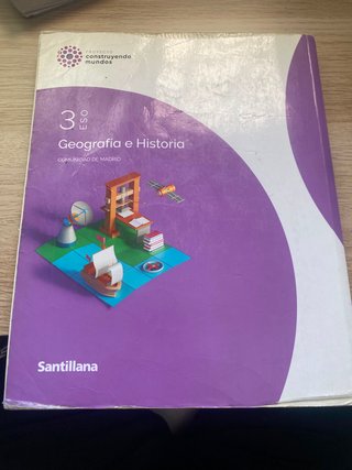 Geografía e Historia, 3 ESO, Comunidad de Madrid
